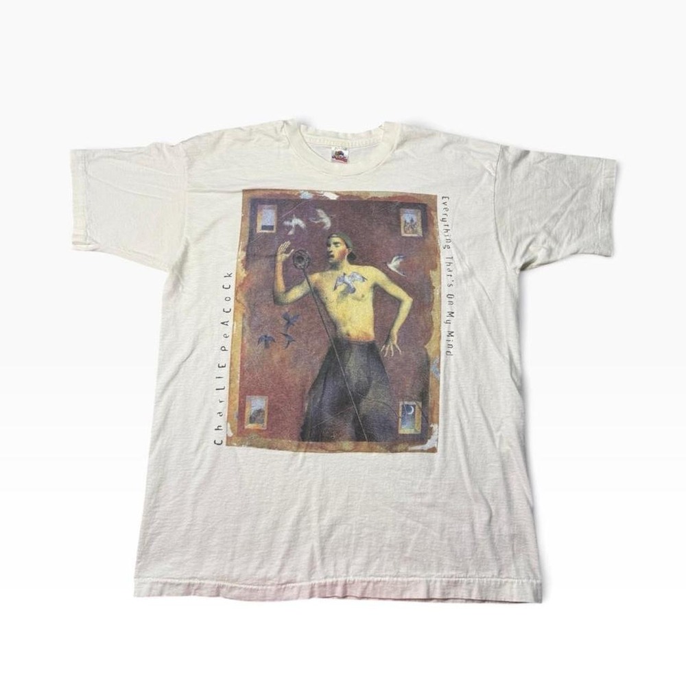 Vintage 90s Charlie Peacock 'Everything That's On My Mind' single stitch tee, XL